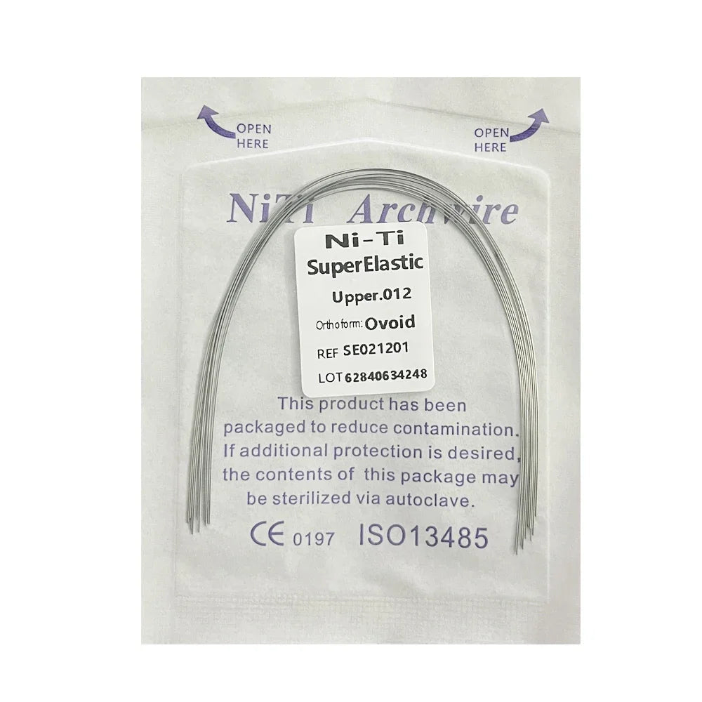 Arcs orthodontiques NiTi (10pcs) - Kyoukaï