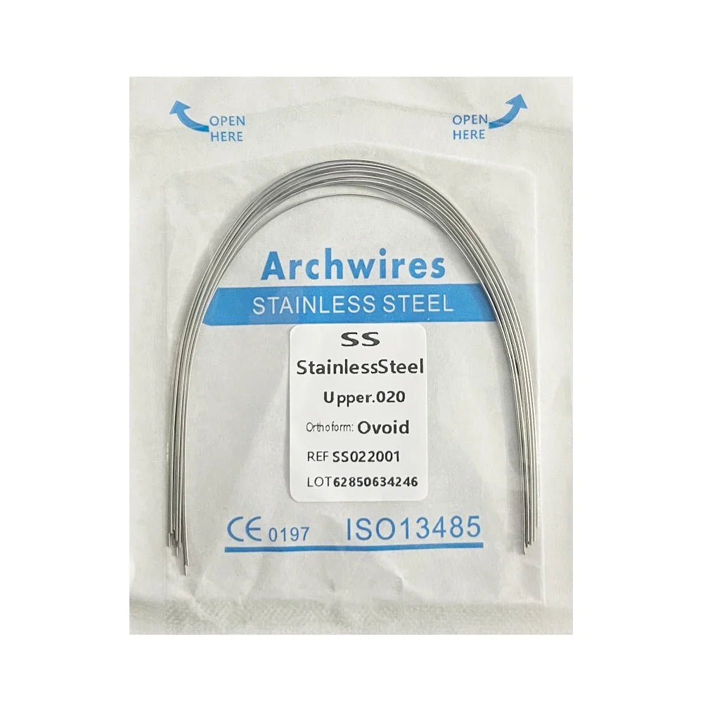Arcs orthodontiques NiTi (10pcs) - Kyoukaï