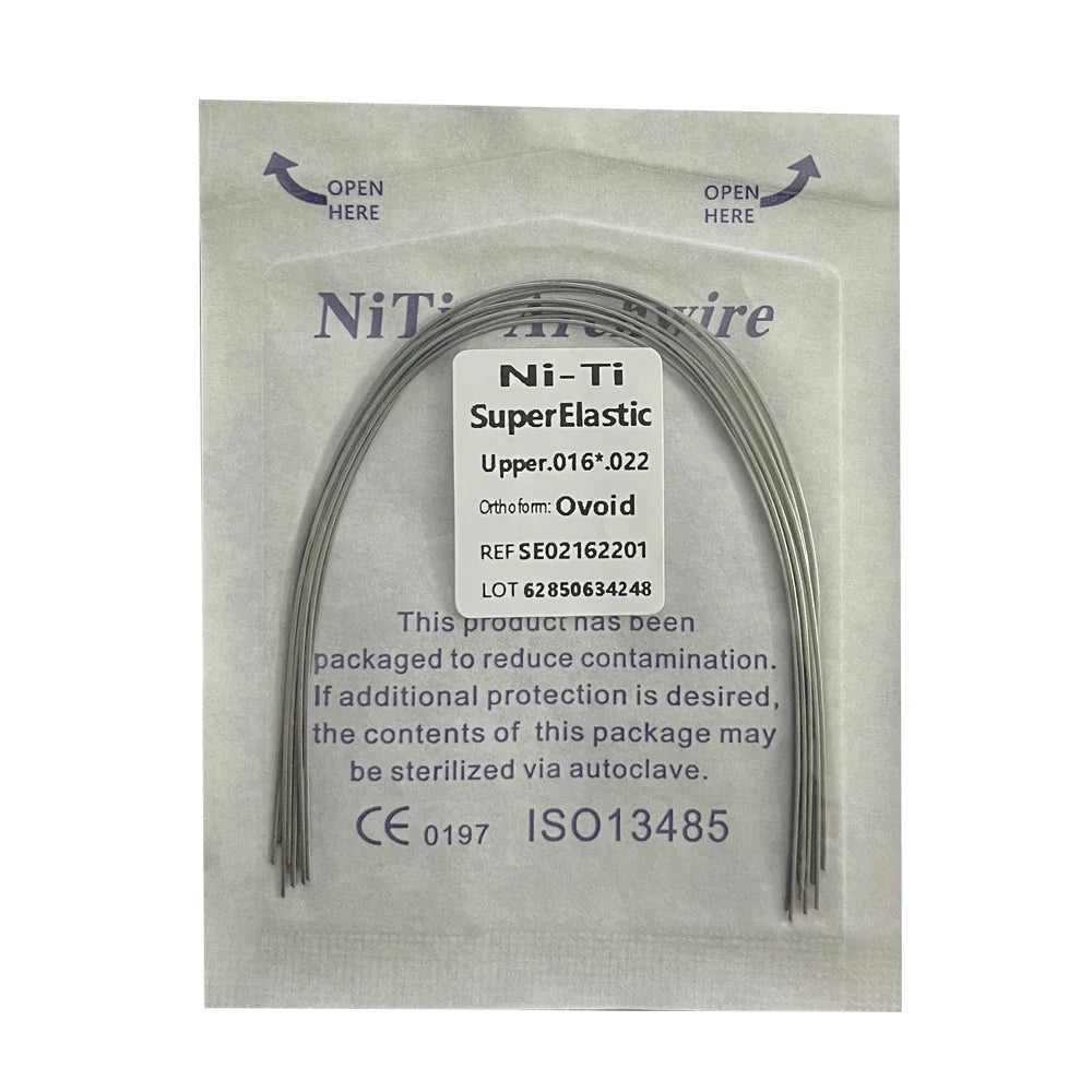 Arcs orthodontiques NiTi (10pcs) - Kyoukaï