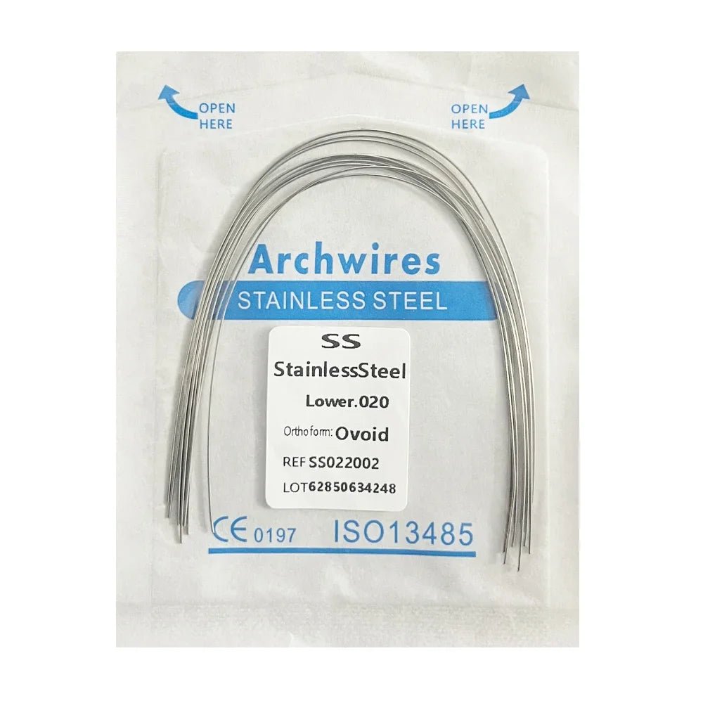 Arcs orthodontiques NiTi (10pcs) - Kyoukaï
