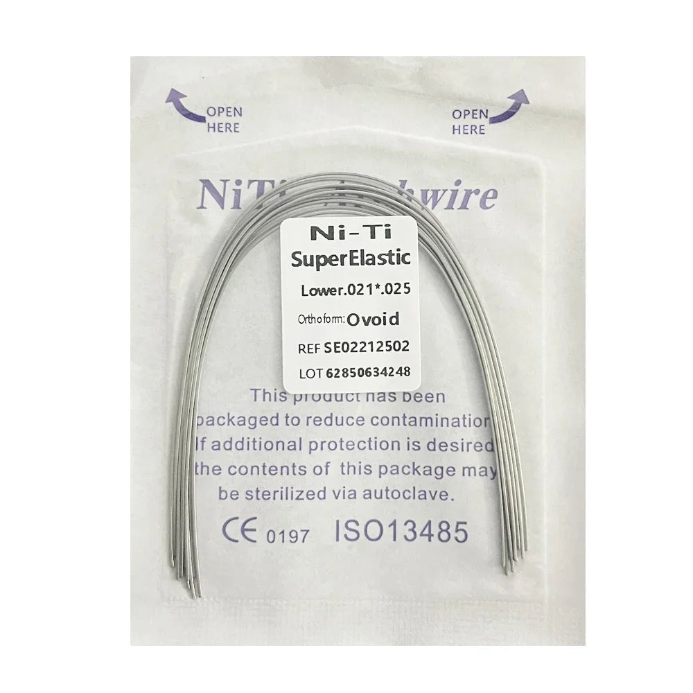 Arcs orthodontiques NiTi (10pcs) - Kyoukaï