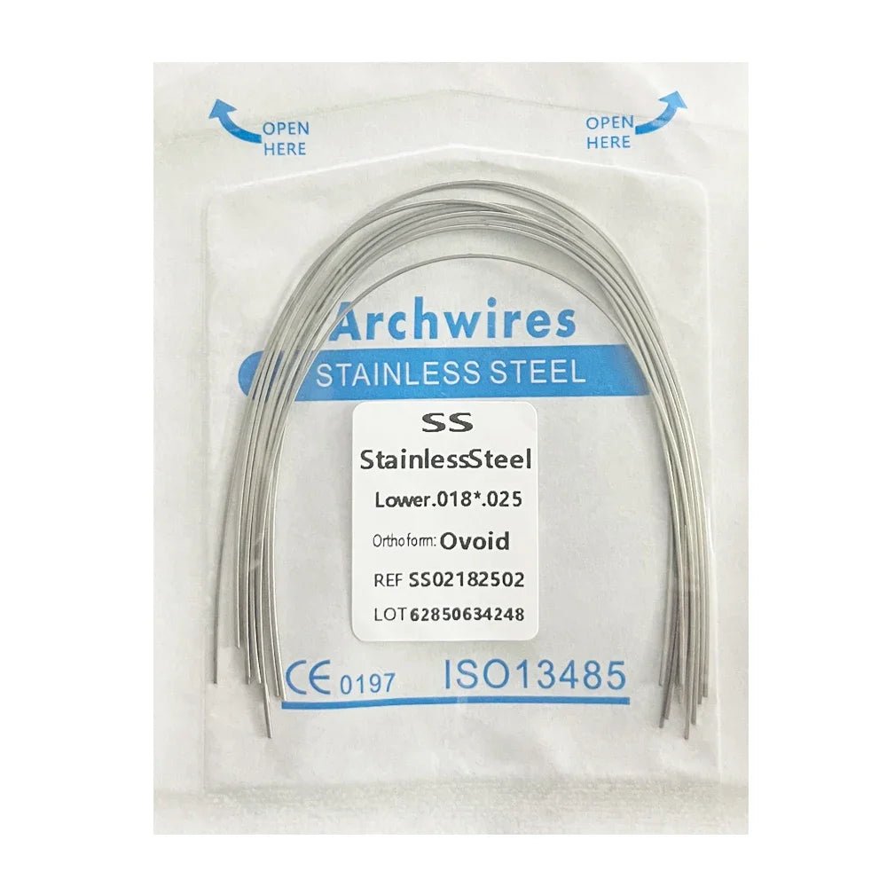 Arcs orthodontiques NiTi (10pcs) - Kyoukaï