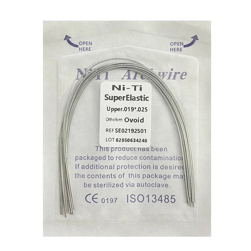 Arcs orthodontiques NiTi (10pcs) - Kyoukaï