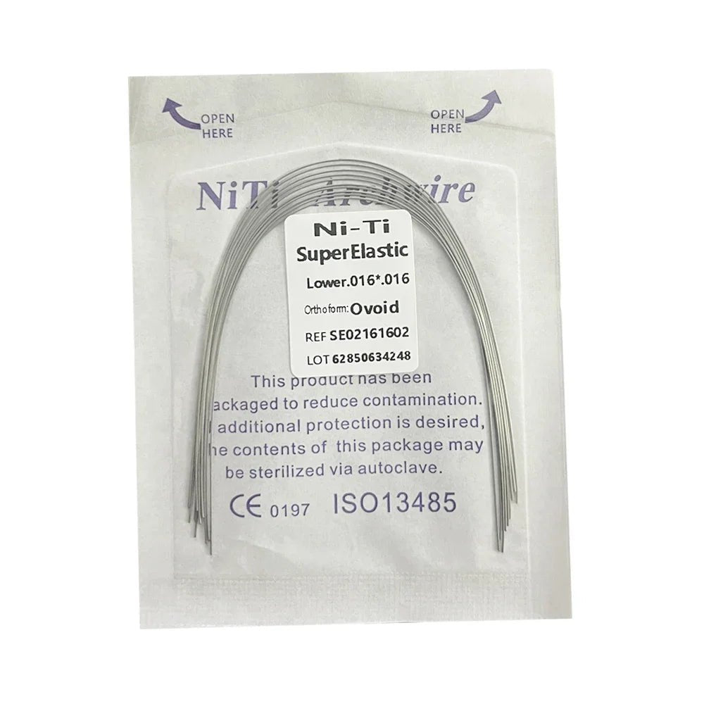 Arcs orthodontiques NiTi (10pcs) - Kyoukaï