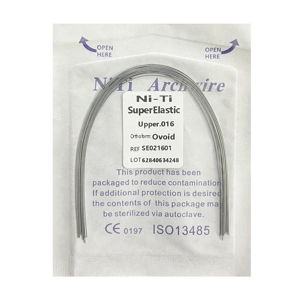 Arcs orthodontiques NiTi (10pcs) - Kyoukaï