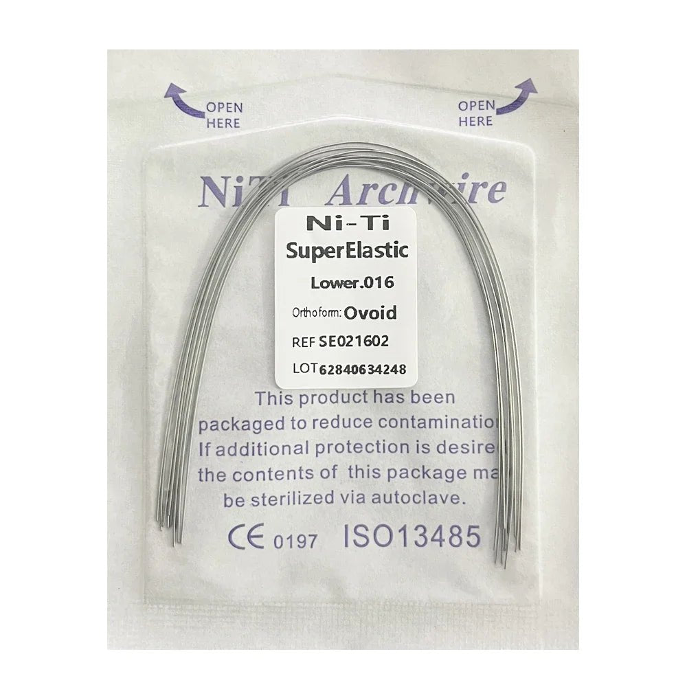 Arcs orthodontiques NiTi (10pcs) - Kyoukaï