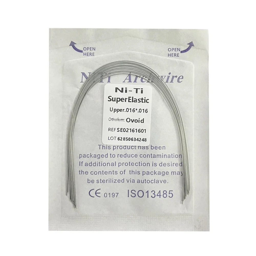Arcs orthodontiques NiTi (10pcs) - Kyoukaï