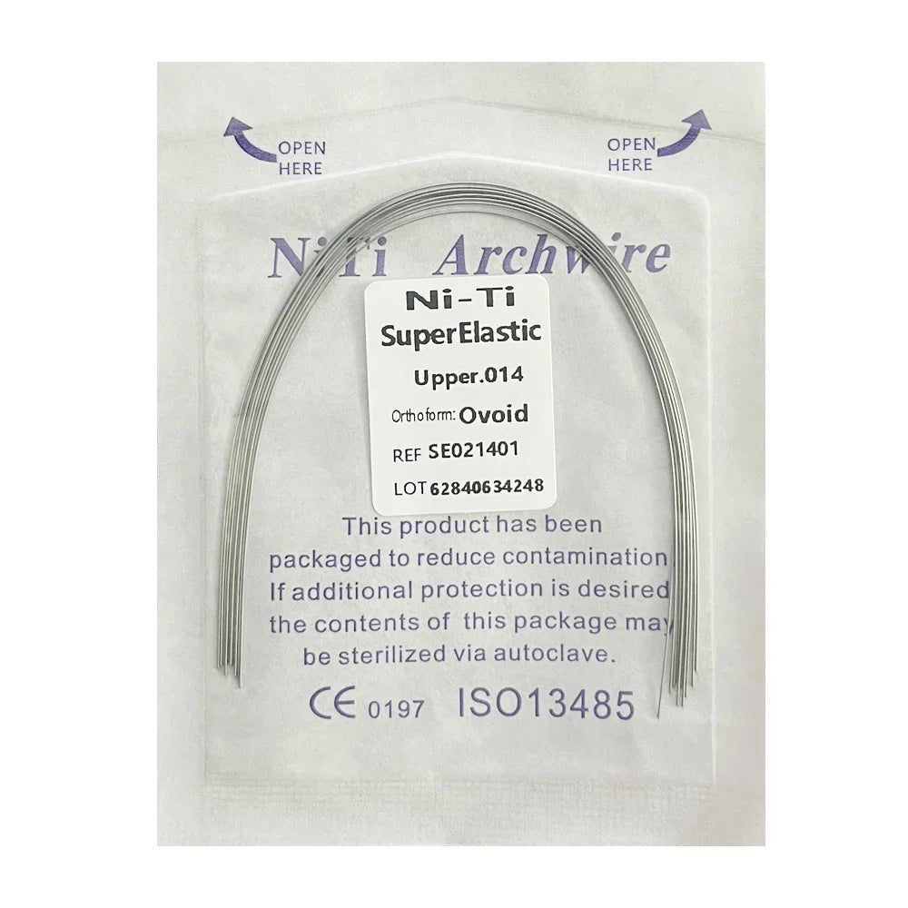 Arcs orthodontiques NiTi (10pcs) - Kyoukaï