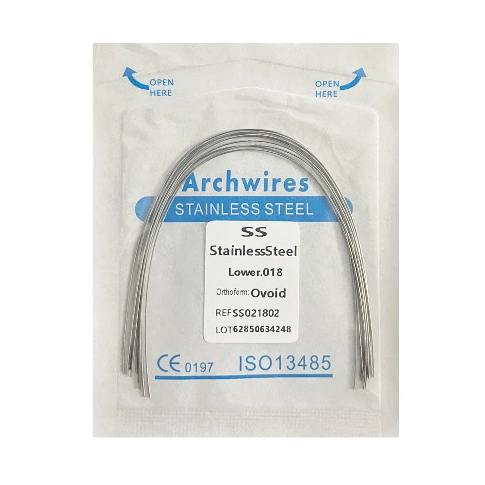 Arcs orthodontiques NiTi (10pcs) - Kyoukaï