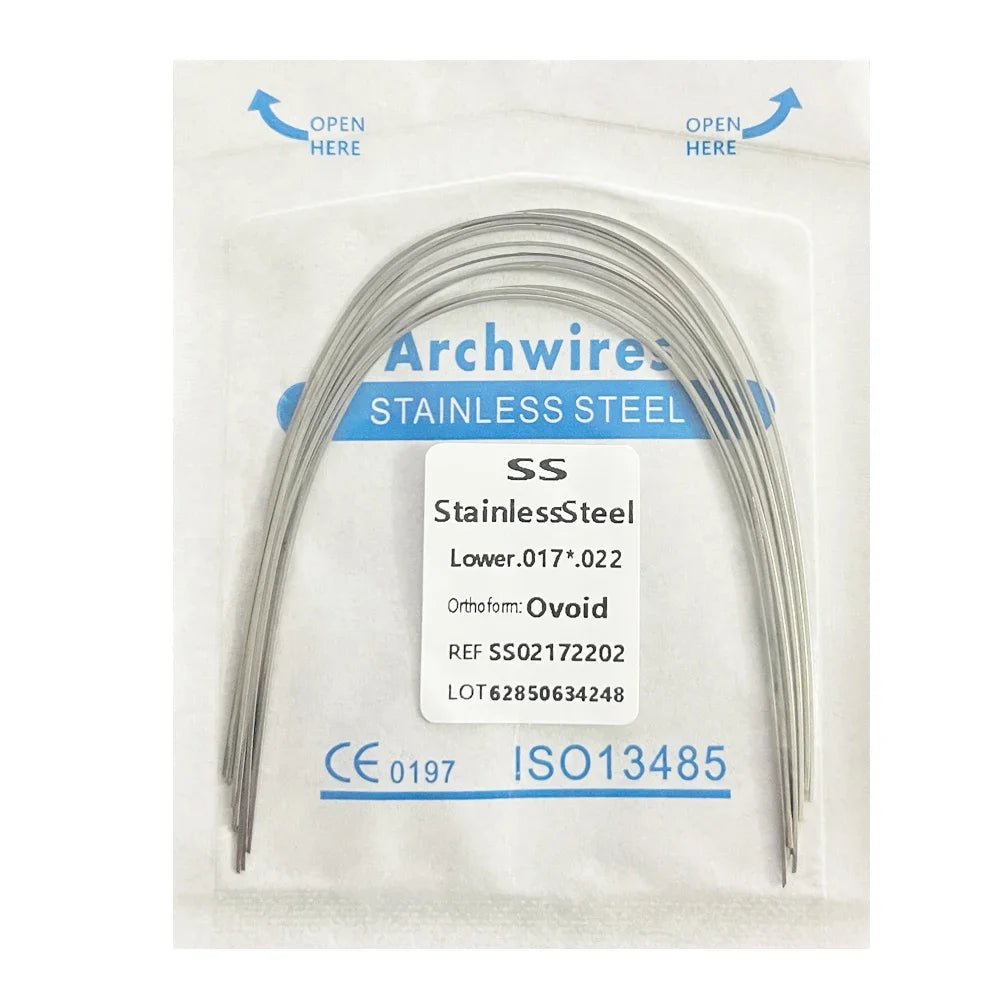 Arcs orthodontiques NiTi (10pcs) - Kyoukaï