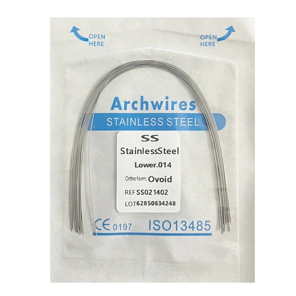 Arcs orthodontiques NiTi (10pcs) - Kyoukaï