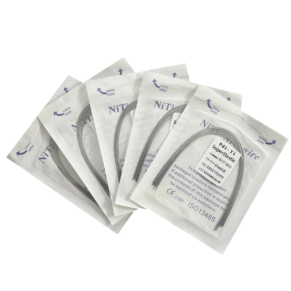Arcs orthodontiques NiTi (10pcs) - Kyoukaï
