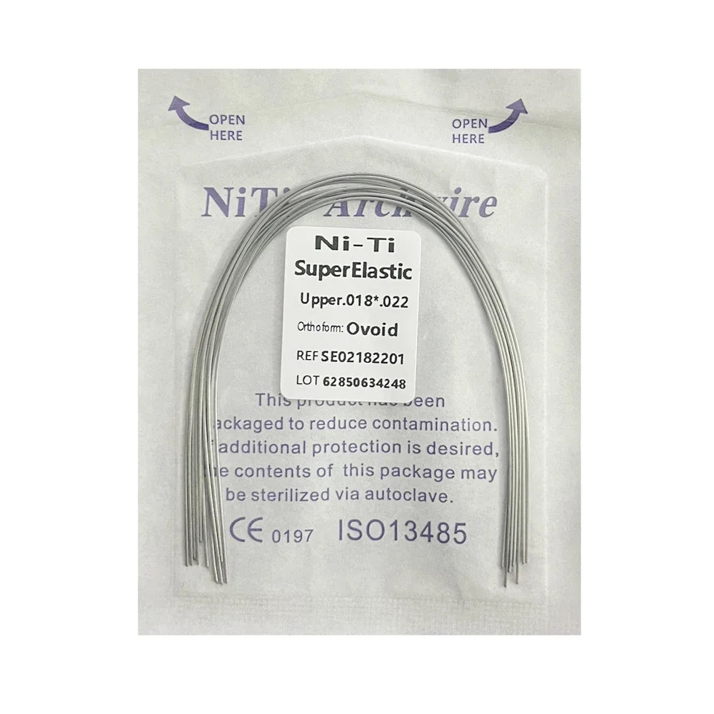 Arcs orthodontiques NiTi (10pcs) - Kyoukaï