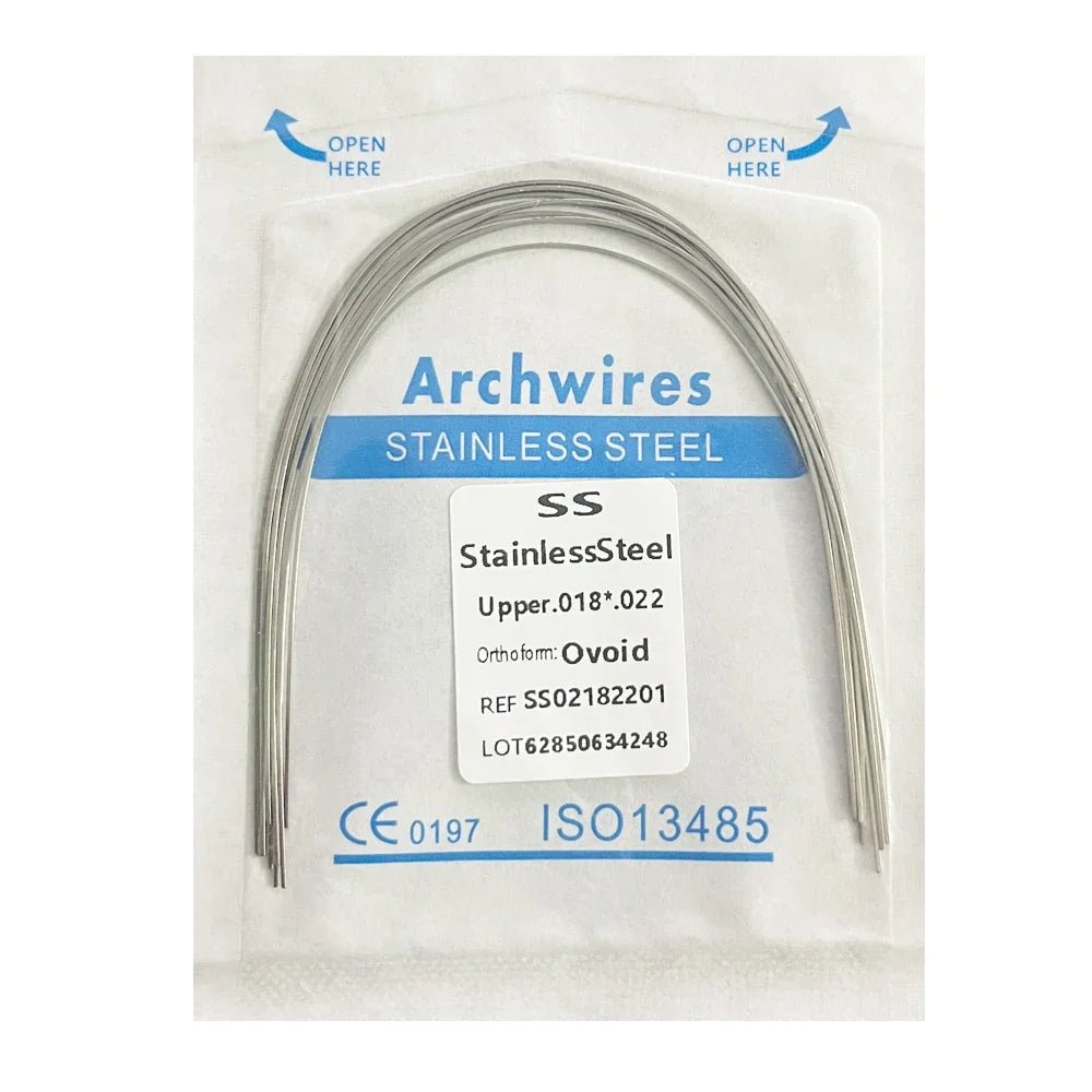Arcs orthodontiques NiTi (10pcs) - Kyoukaï