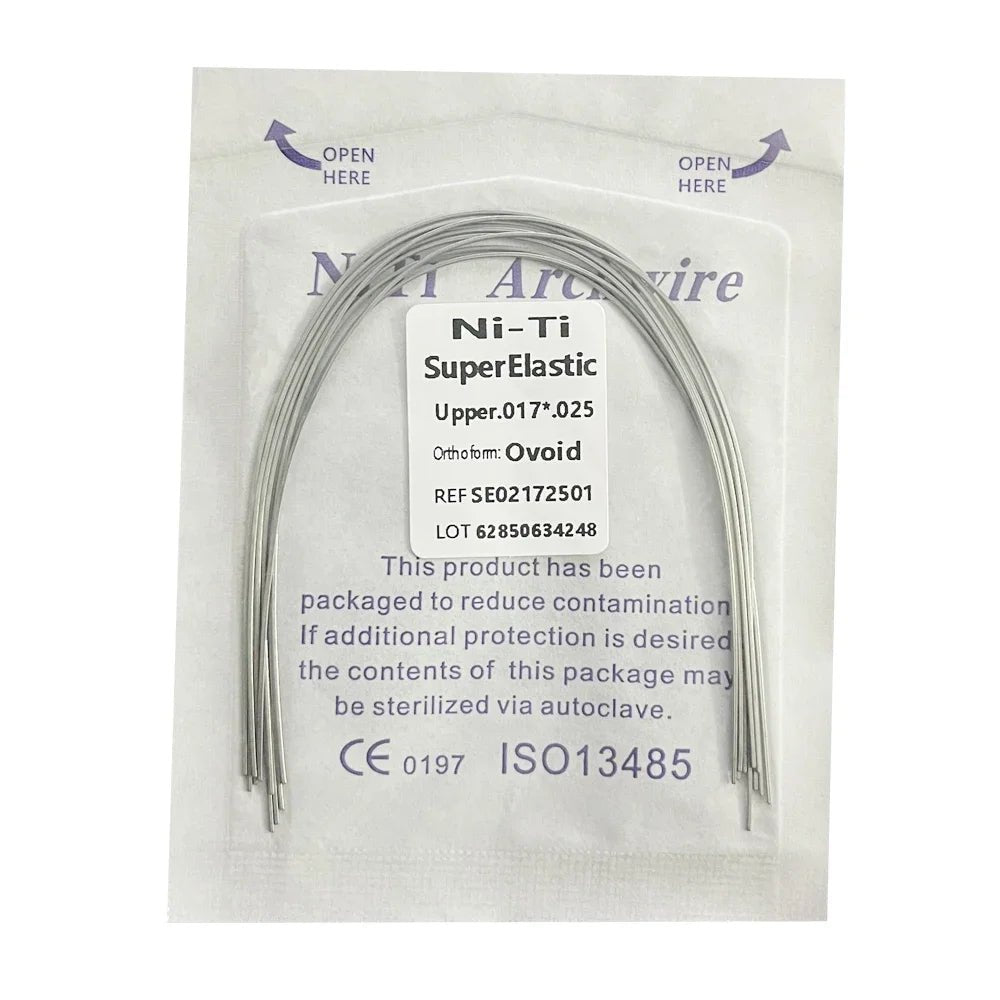 Arcs orthodontiques NiTi (10pcs) - Kyoukaï