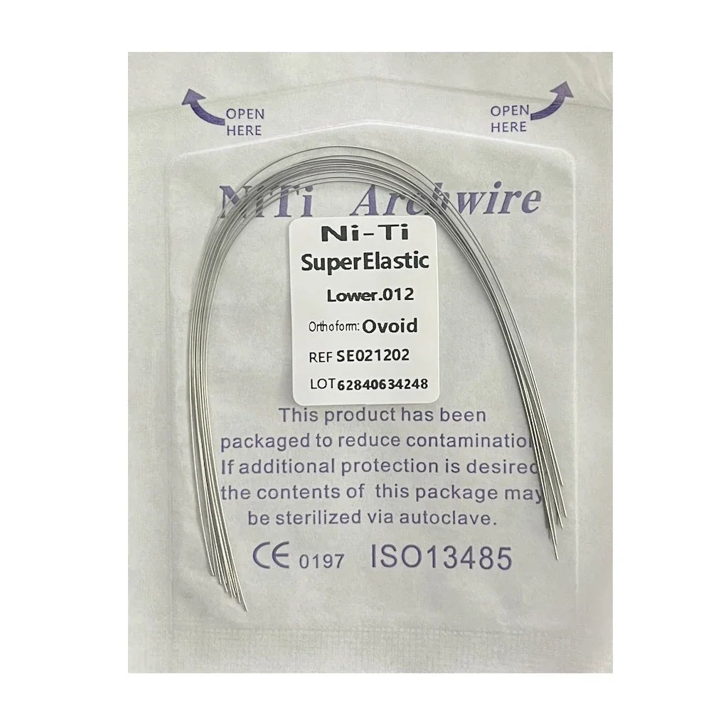 Arcs orthodontiques NiTi (10pcs) - Kyoukaï