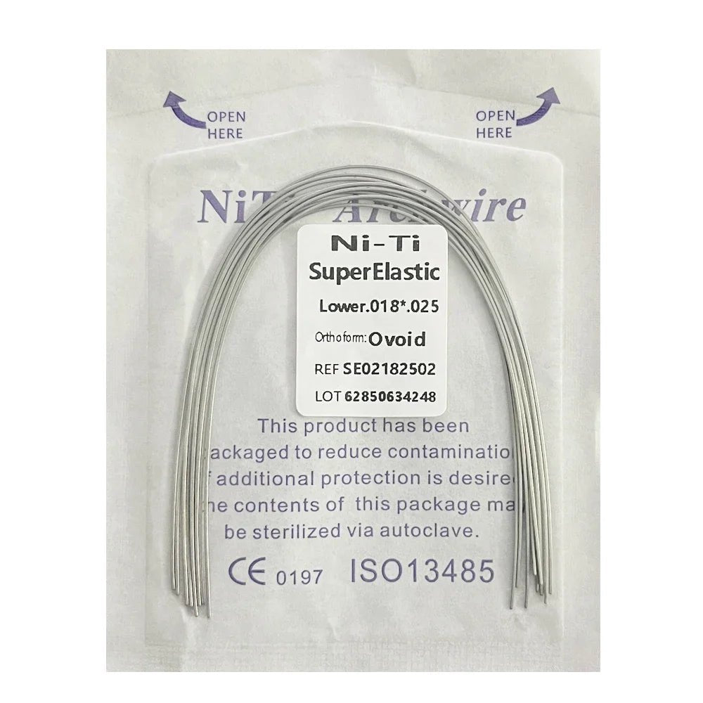 Arcs orthodontiques NiTi (10pcs) - Kyoukaï