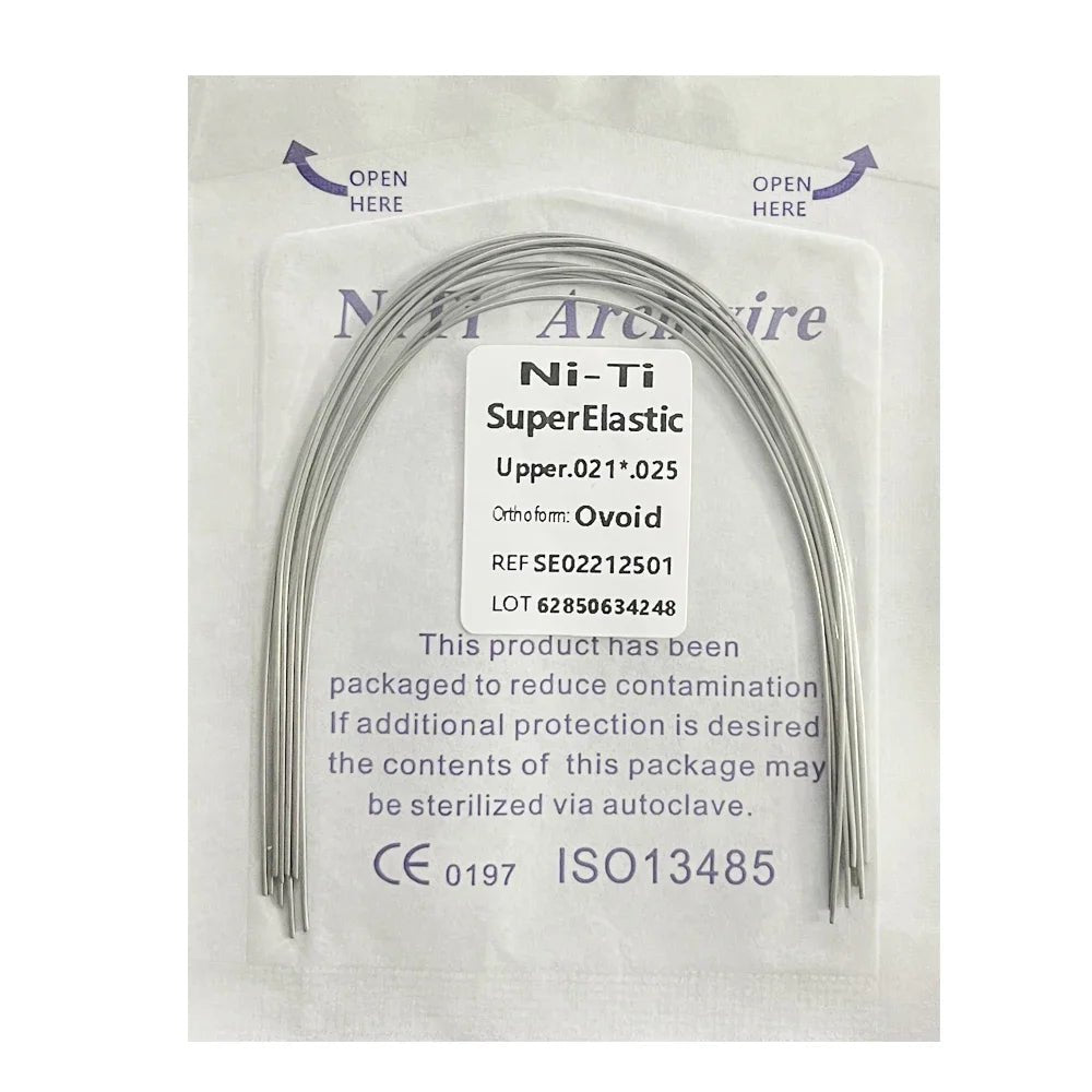 Arcs orthodontiques NiTi (10pcs) - Kyoukaï