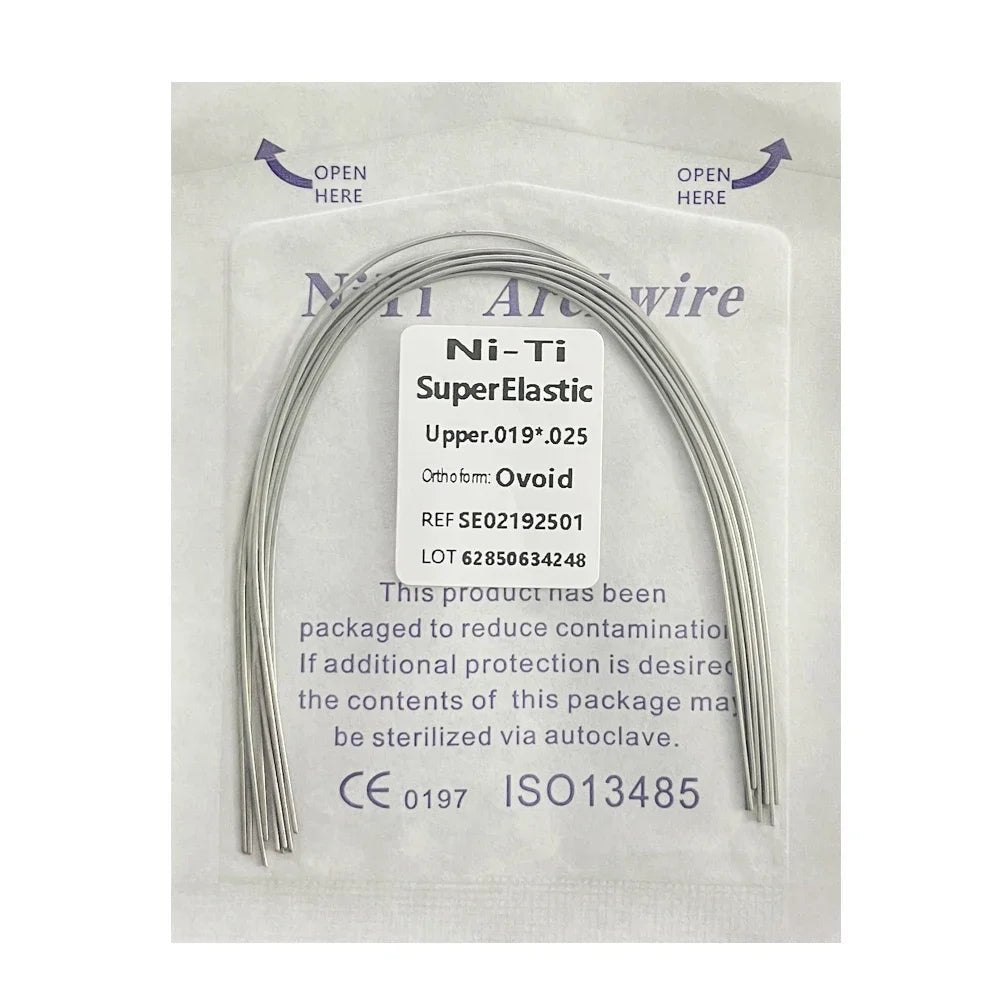 Arcs orthodontiques NiTi (10pcs) - Kyoukaï