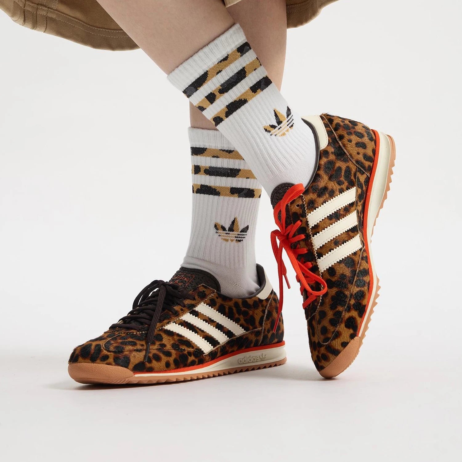 Baskets Adidas femme léopard - Kyoukaï