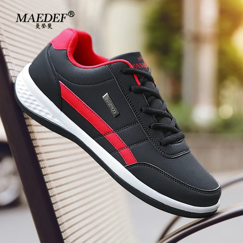 Baskets cuir vulcanisées Maedef homme - Kyoukaï