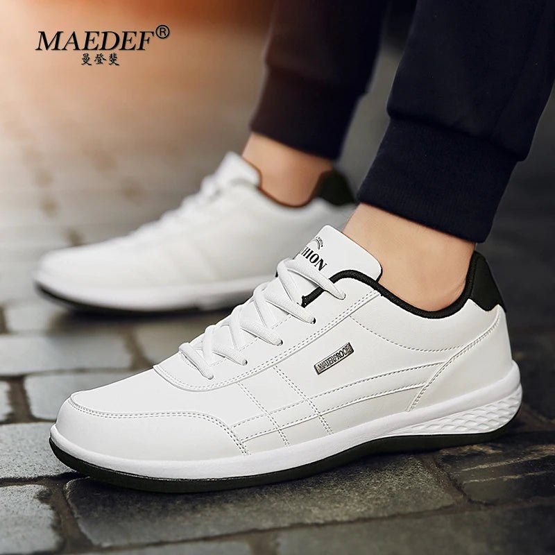 Baskets cuir vulcanisées Maedef homme - Kyoukaï
