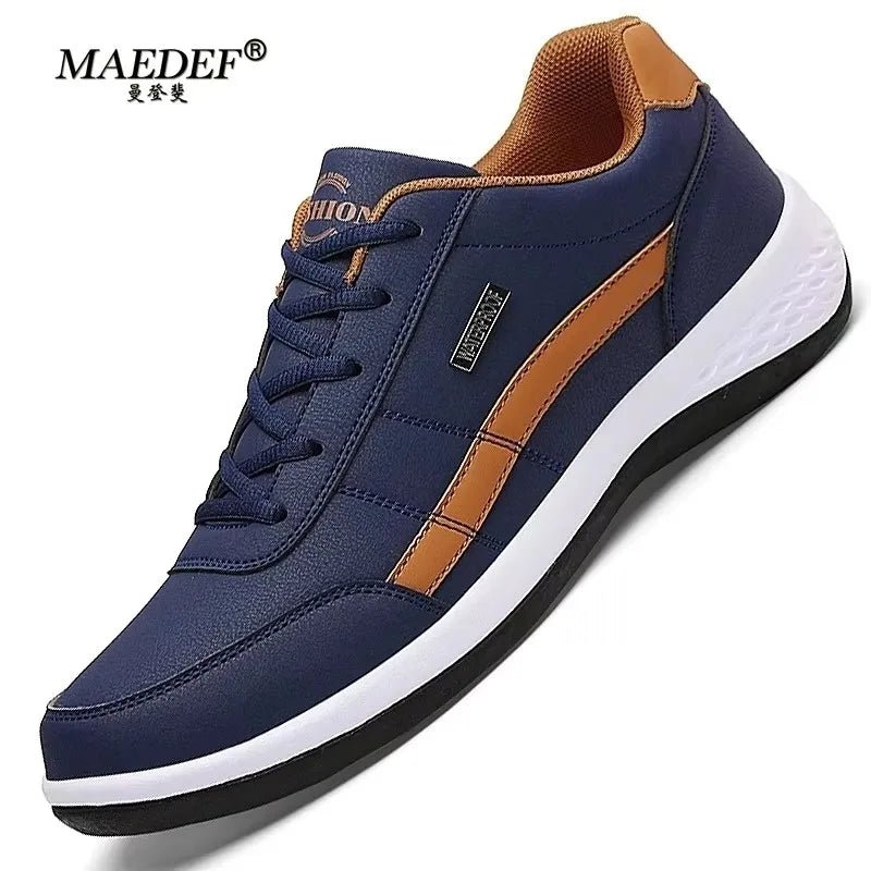 Baskets cuir vulcanisées Maedef homme - Kyoukaï