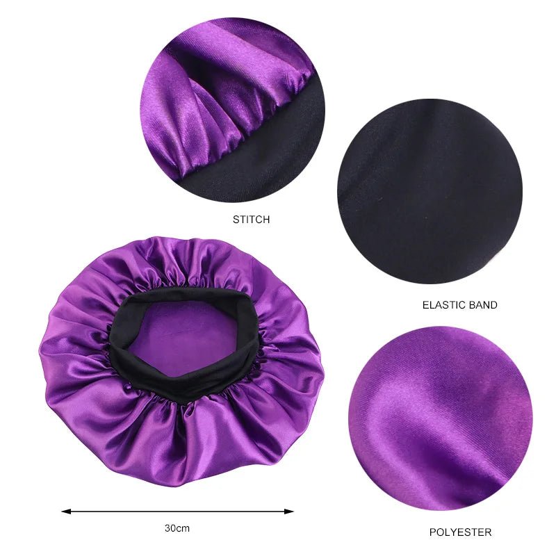 Bonnet satin unisexe cheveux - Kyoukaï
