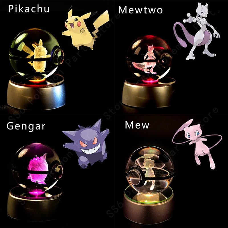 Boule cristal Pokémon 3D collector - Kyoukaï