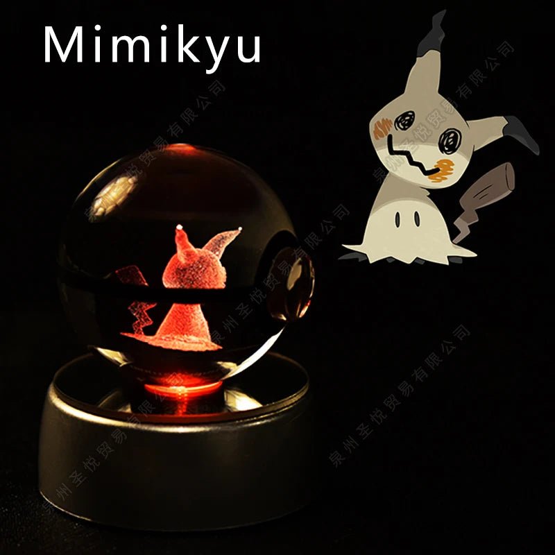 Boule cristal Pokémon 3D collector - Kyoukaï