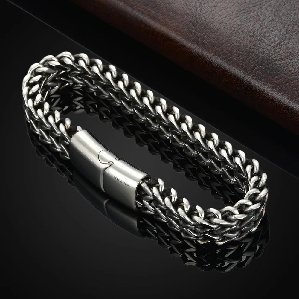 Bracelet acier magnétique élégant - Kyoukaï