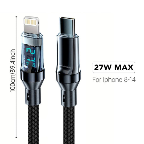 Câble USB-C 27W charge rapide - Kyoukaï