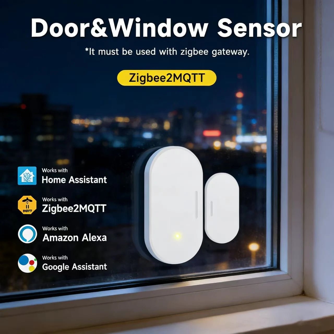 Capteur porte connecté Zigbee - Kyoukaï