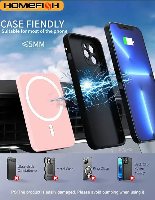 Chargeur voiture magnétique 15W - Kyoukaï