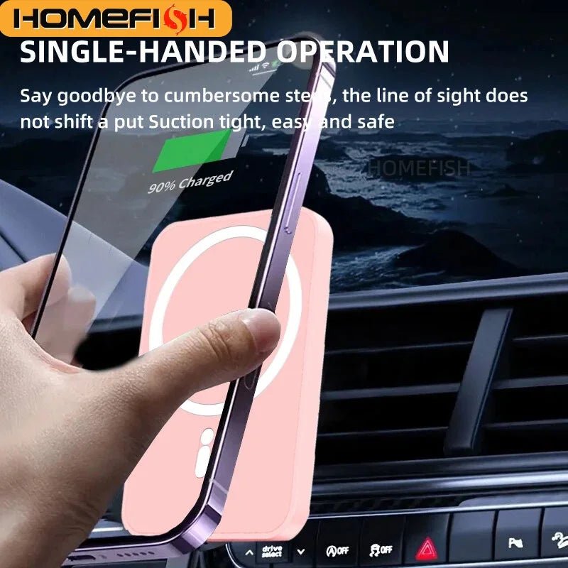 Chargeur voiture magnétique 15W - Kyoukaï