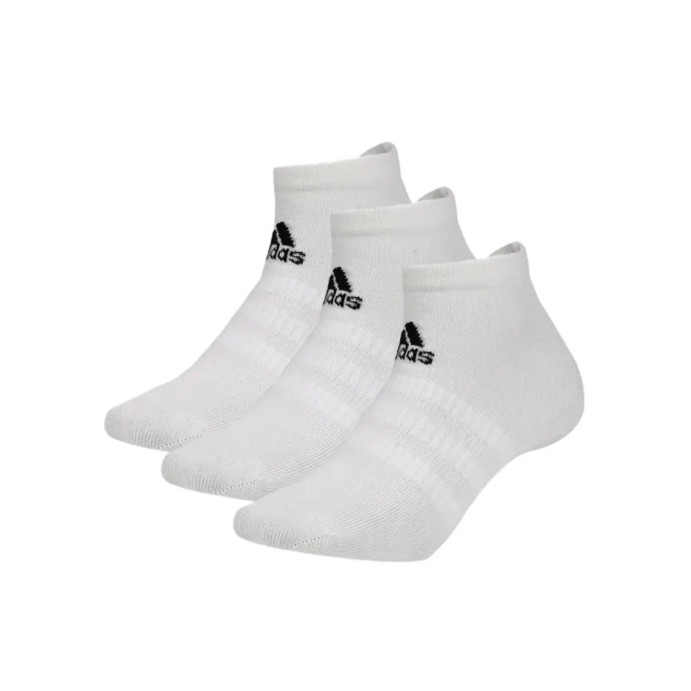 Chaussettes Adidas Trefoil blanches (3 paires) - Kyoukaï