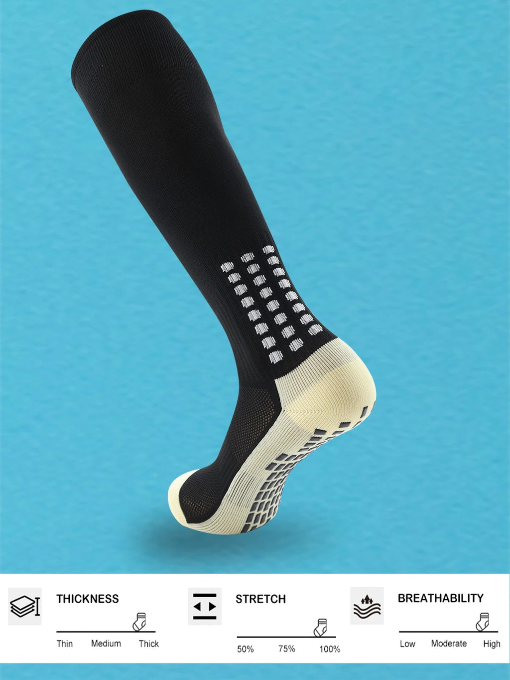 Chaussettes foot antidérapantes homme - Kyoukaï