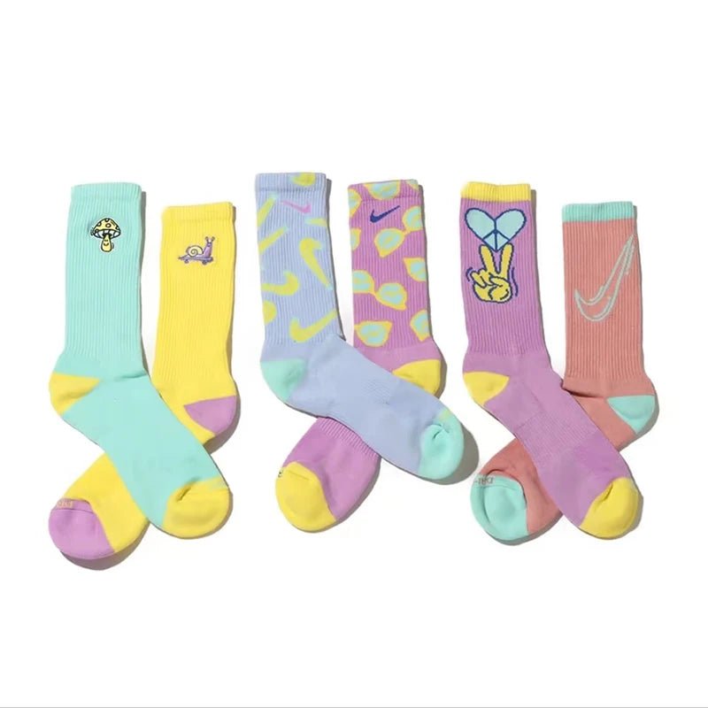 Chaussettes Nike Air Jordan hautes (3 paires) - Kyoukaï