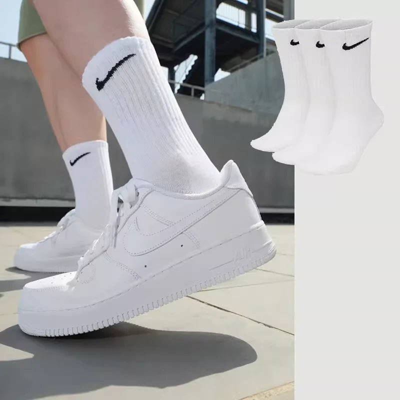 Chaussettes Nike training blanches (3 paires) - Kyoukaï