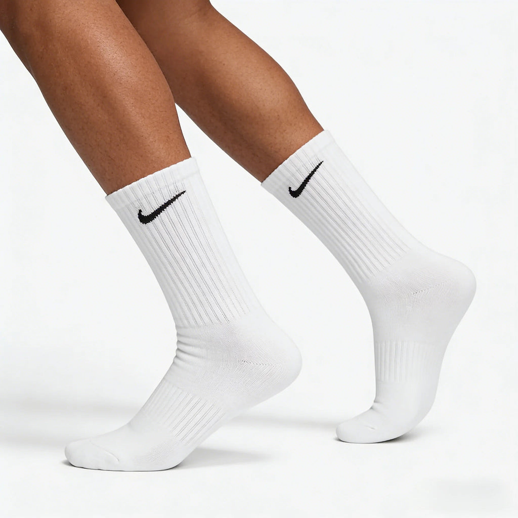 Chaussettes Nike training blanches (3 paires) - Kyoukaï