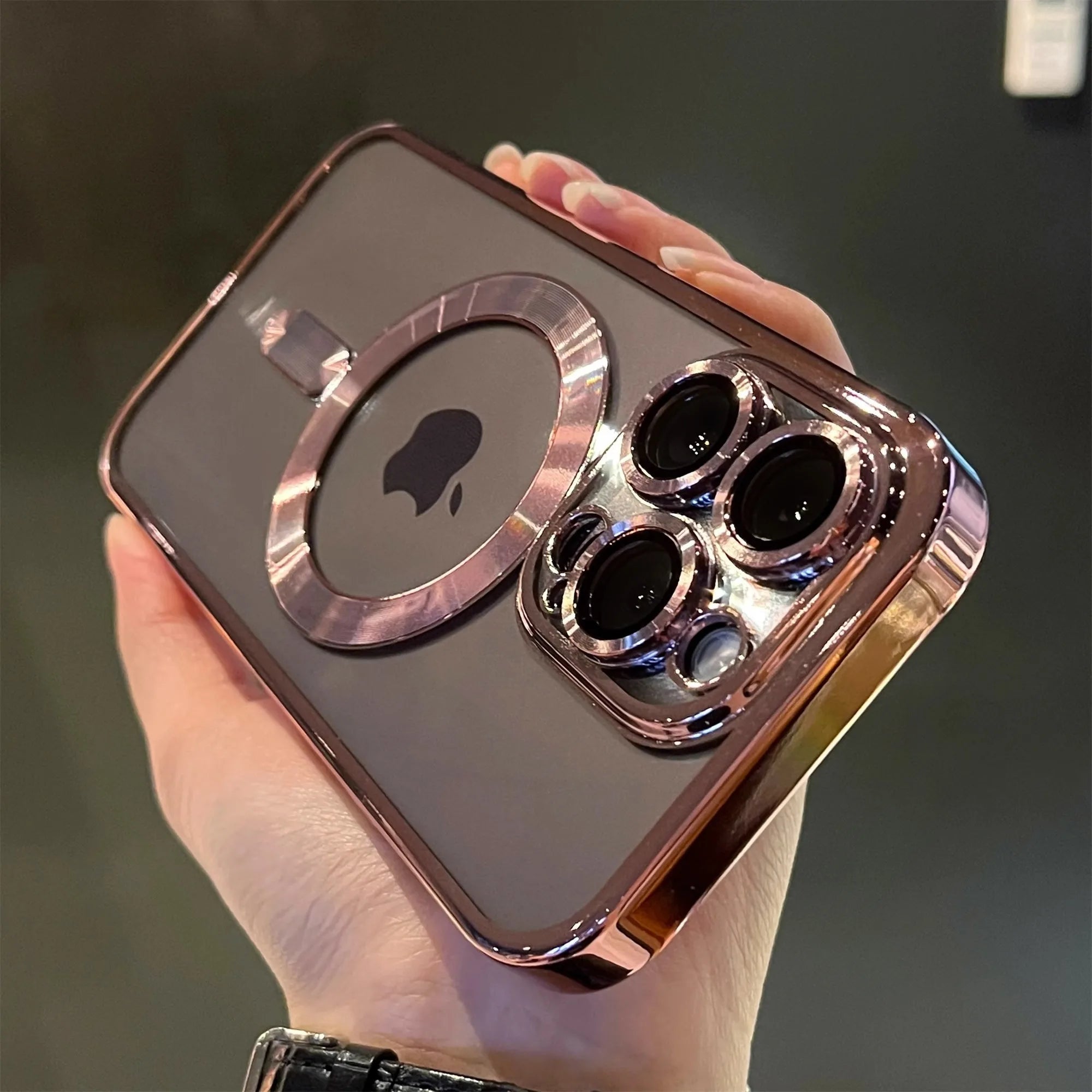 Coque iPhone MagSafe transparente - Kyoukaï