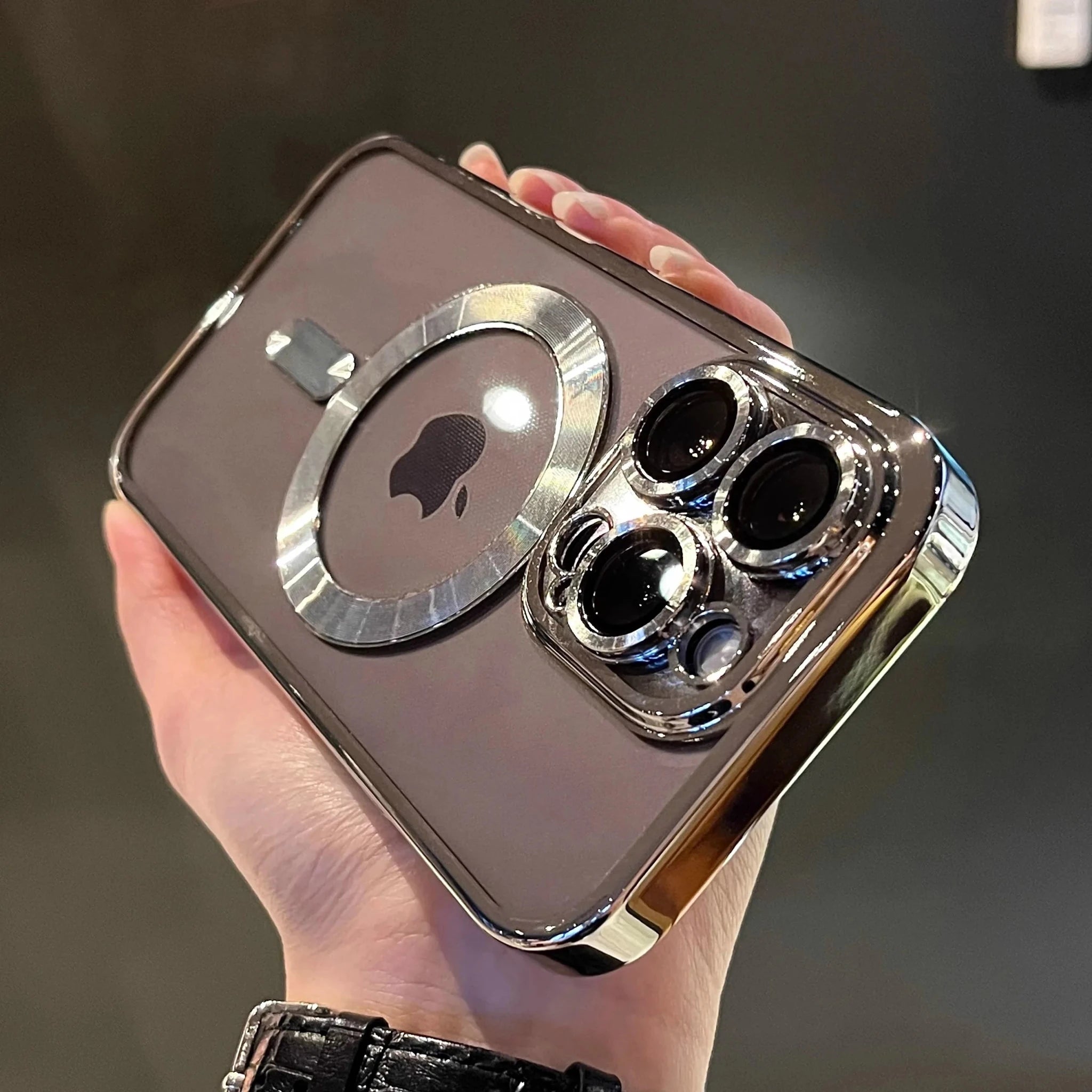 Coque iPhone MagSafe transparente - Kyoukaï