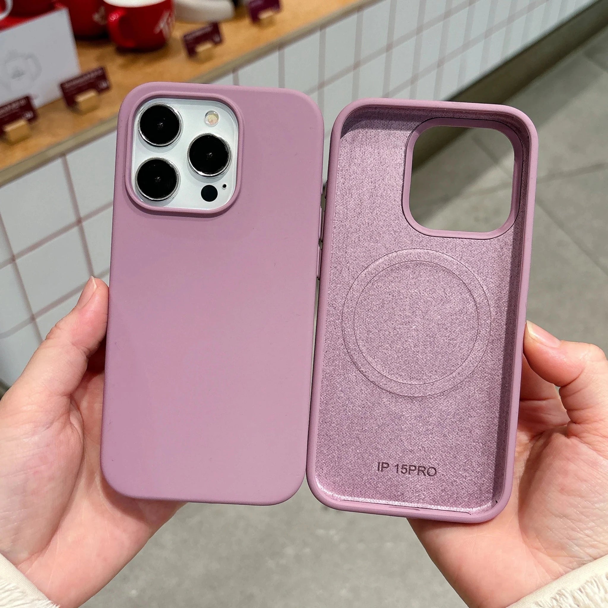 Coque MagSafe silicone souple - Kyoukaï