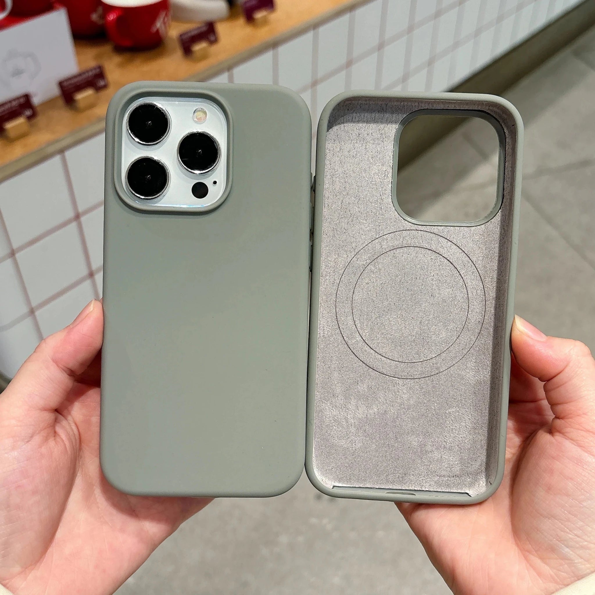 Coque MagSafe silicone souple - Kyoukaï