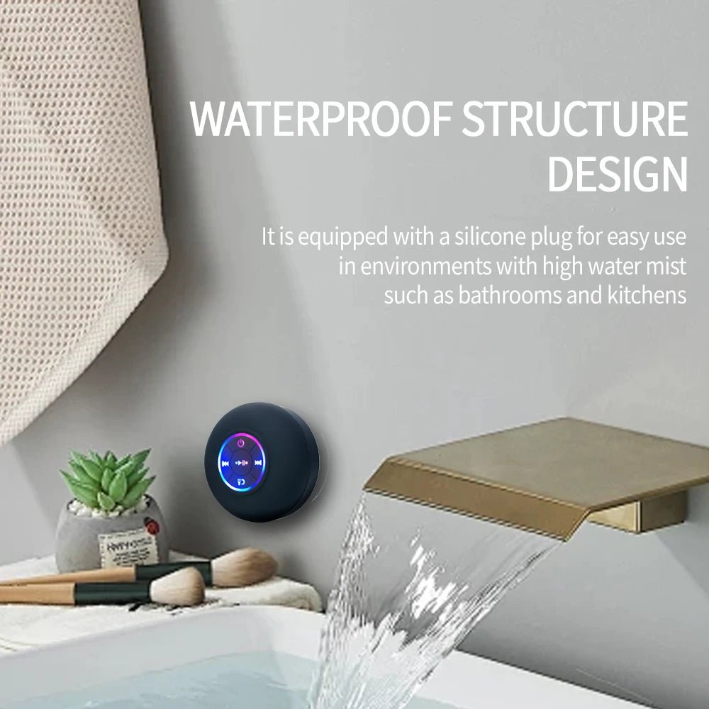 Enceinte Bluetooth LED étanche - Kyoukaï
