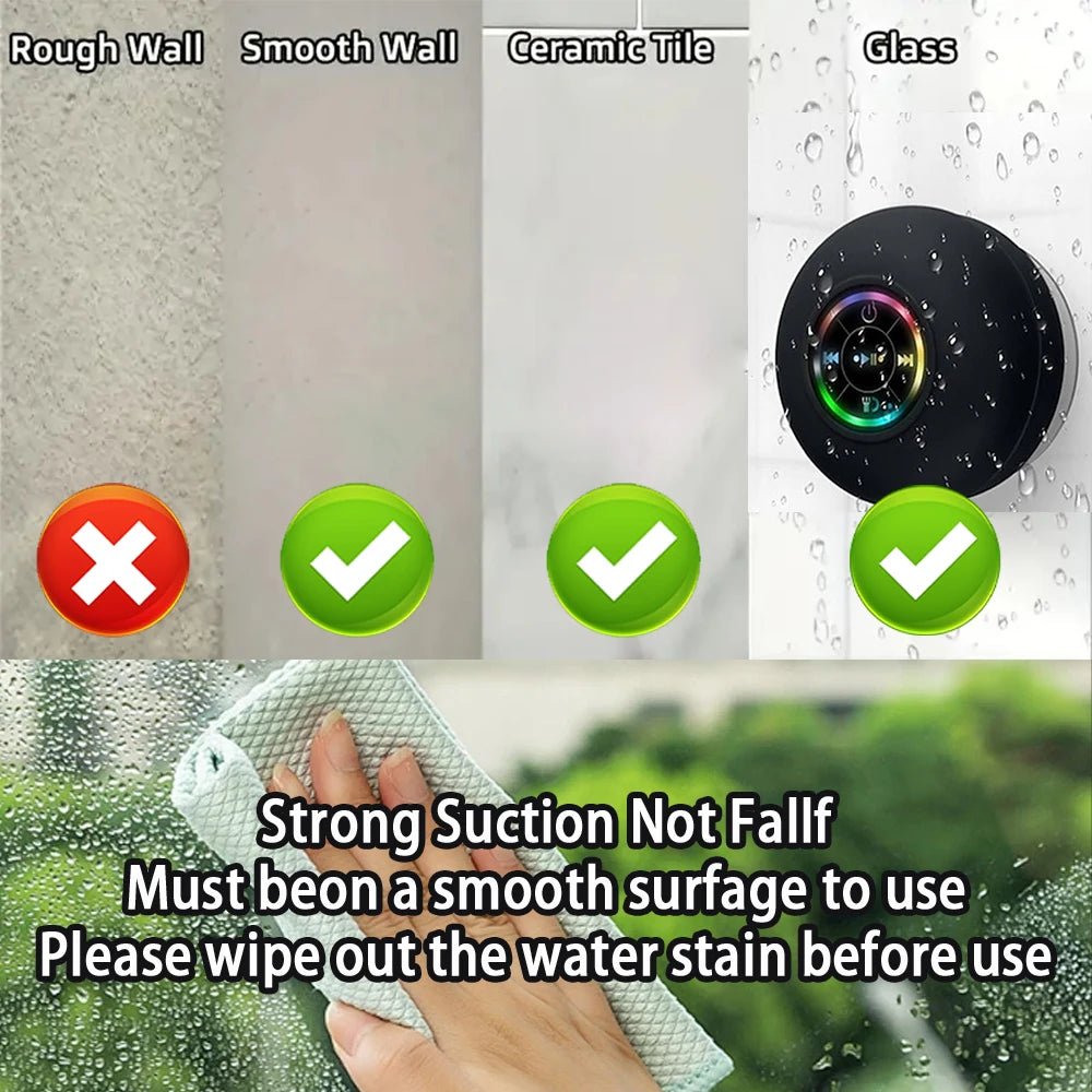 Enceinte Bluetooth LED étanche - Kyoukaï
