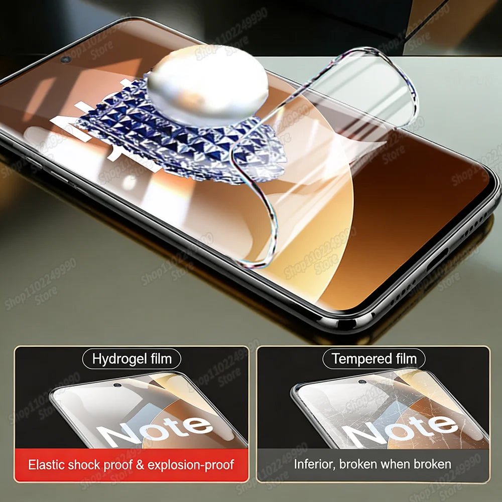 Film hydrogel Redmi Note (4pcs) - Kyoukaï