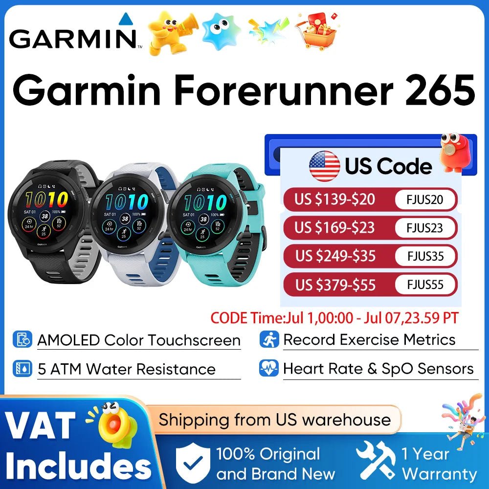 Garmin Forerunner 265 - Kyoukaï