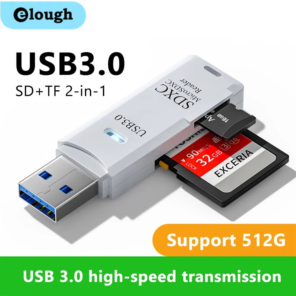 Lecteur carte SD/TF USB 3.0 - Kyoukaï