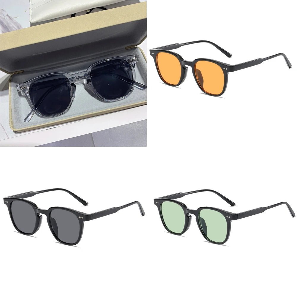 Lunettes vintage carrées - Kyoukaï